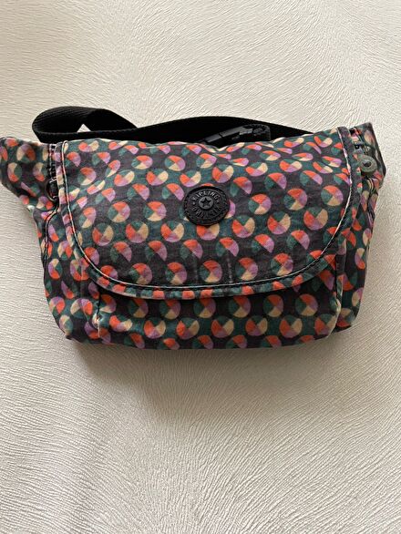 Kipling orijinal Desenli Bel Çantası