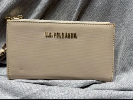 U.S. Polo Assn Bej Cüzdan