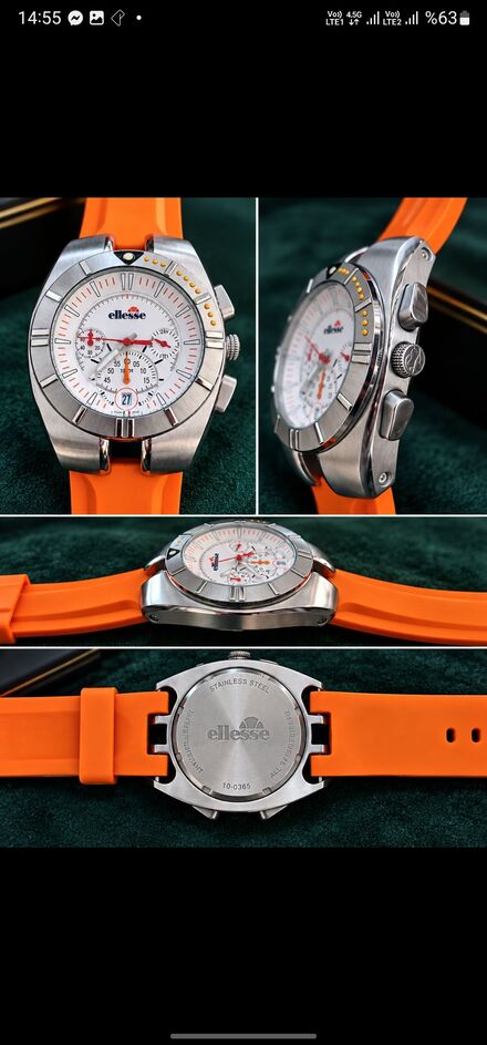 Ellesse saat kayışı sonradan yaptırıldı