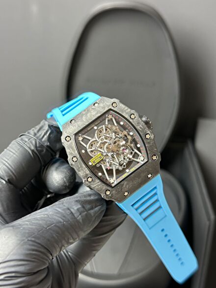 Richard Mille Mavi Kordonlu Saat