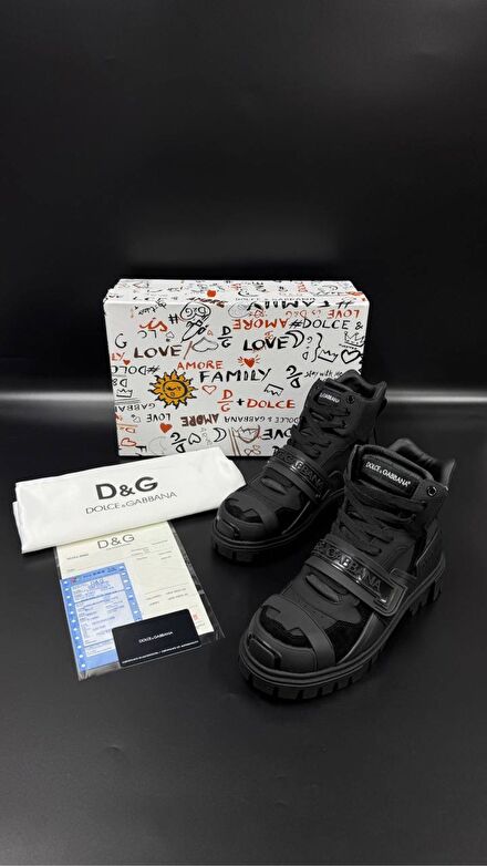 Dolce & Gabbana Siyah Bot 36/40