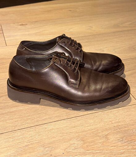 Massimo Dutti Deri Kahverengi Oxford 40