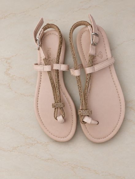 NİŞANTAŞI SHOES Pudra Sandalet