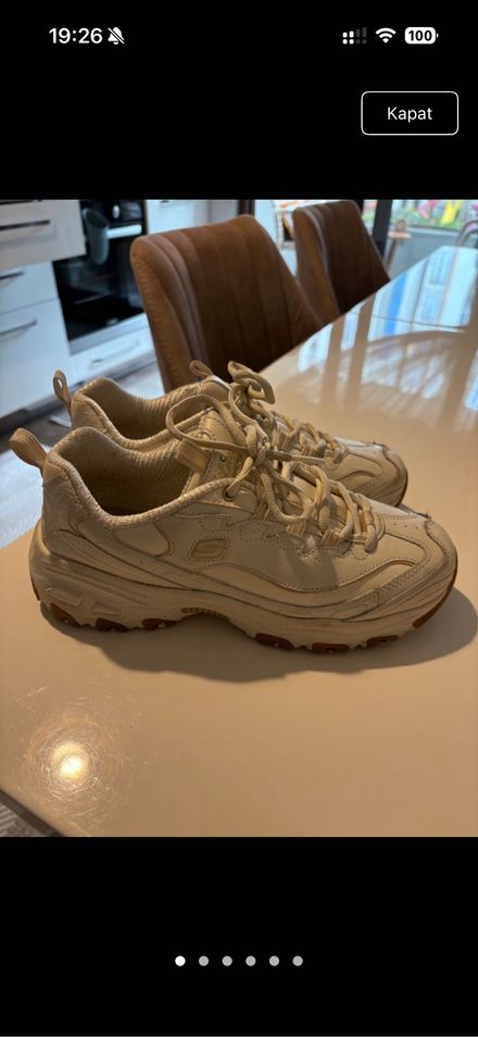 Skechers Krem Sneaker