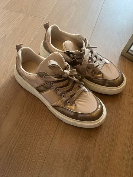 Bronz Sneaker Kadın