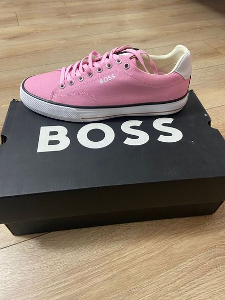 Sıfır Erkek Hugo Boss Pembe Sneaker