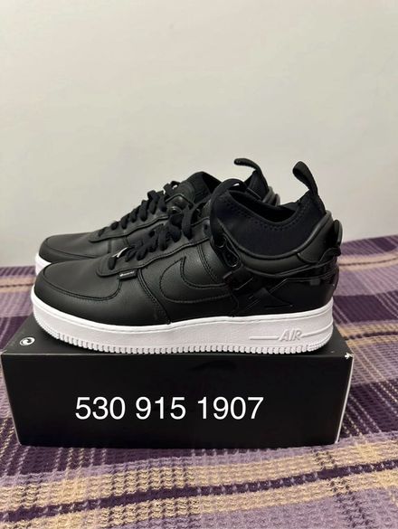Nike Air Force 1 Siyah Sneaker Erkek Aya