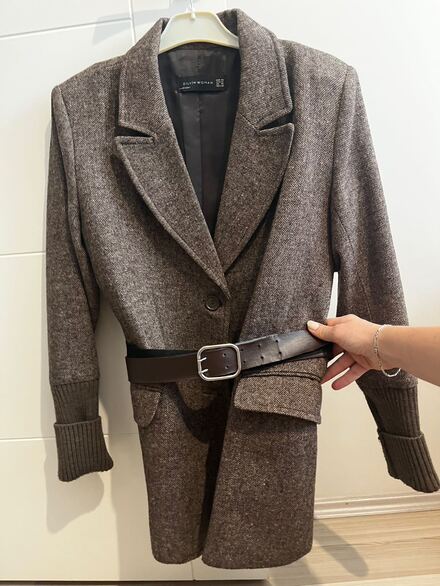 Kahverengi Blazer Ceket