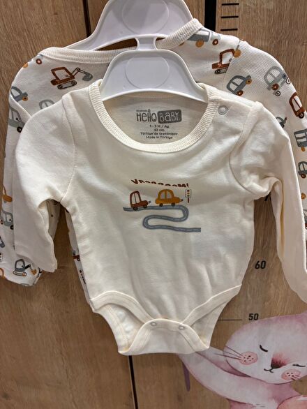 Hello Baby Body ikili 1-3 Ay, 3-6 Ay