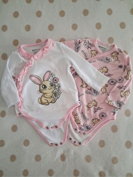 Bebek Body Seti kimono tavşan