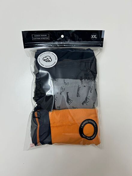 Defacto Erkek Boxer 3’lü (XXL)