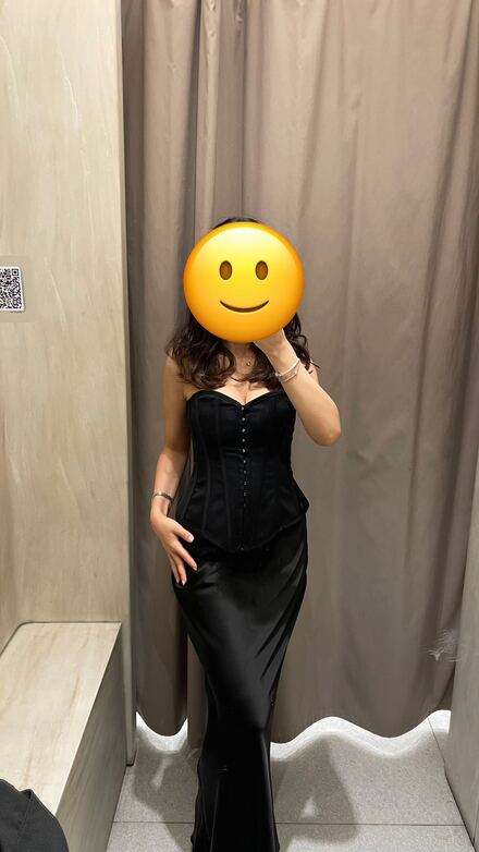 Zara Siyah Korse