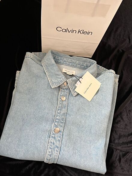 Orijinal Calvin Klein Kot Gömlek