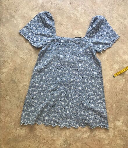 Zara güpür mini elbise
