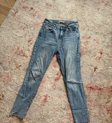 Yüksek Bel Jean Pantolon