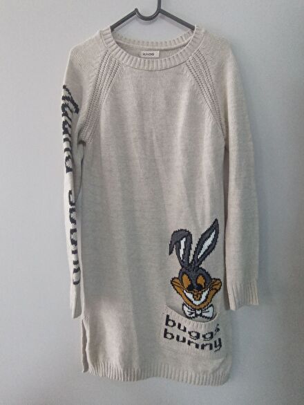 Buggs Bunny Baskılı bayan Kazak