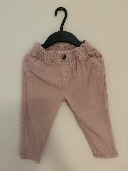 LCW Pembe Kadife Pantolon