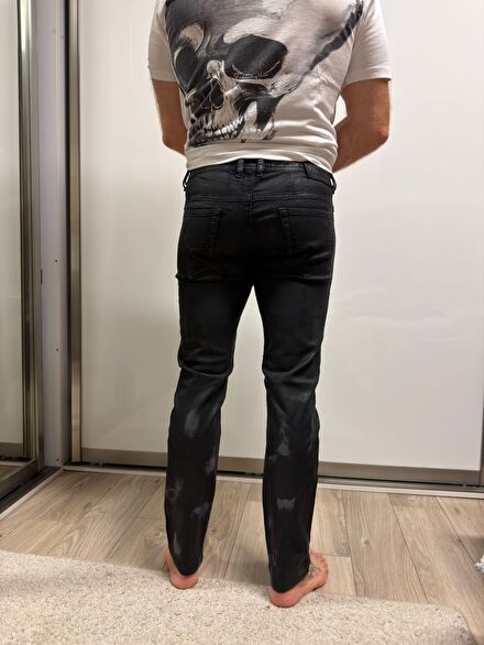 Diesel Industry Siyah Jean 30