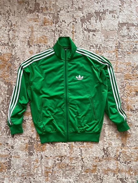 Adidas Firebird Vintage Yeşil Spor Ceket