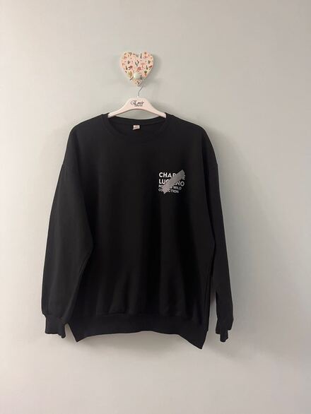 Erkek şardonlu sweatshirt