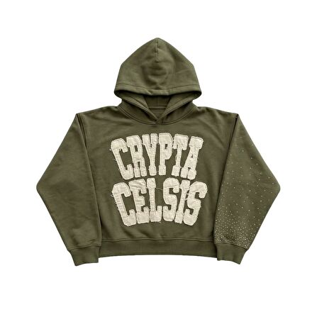 CRYPTA CELSİS YEŞİL HOODİE AR1Y0RUM