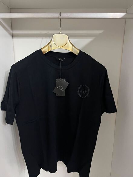 Armani Exchange Siyah Tişört