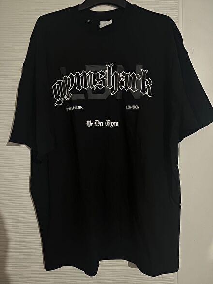 Gymshark Siyah T-Shirt