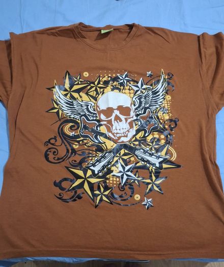 y2k turuncu tshirt