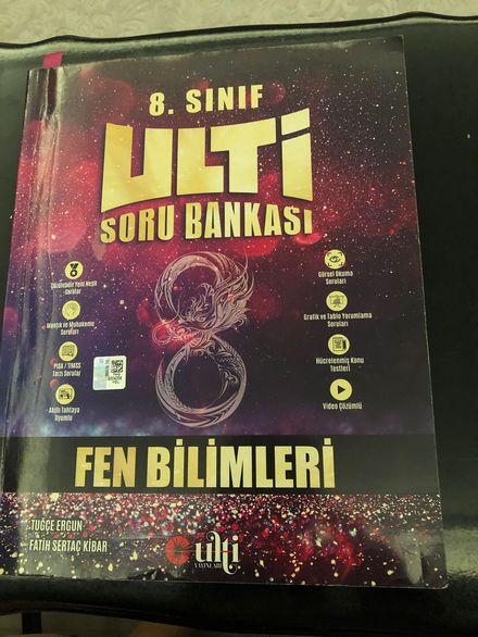8. Sınıf Ulti Fen Bilimleri Soru Bankası
