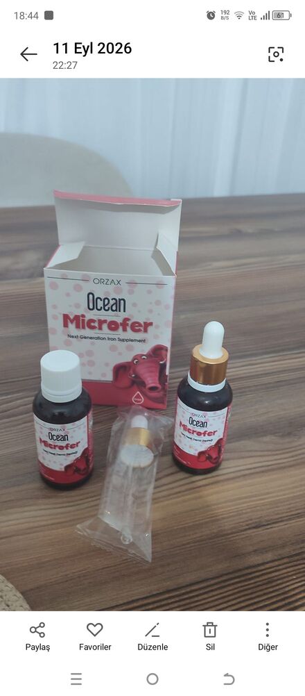 2 adet Ocean Microfer Demir Destek Seti