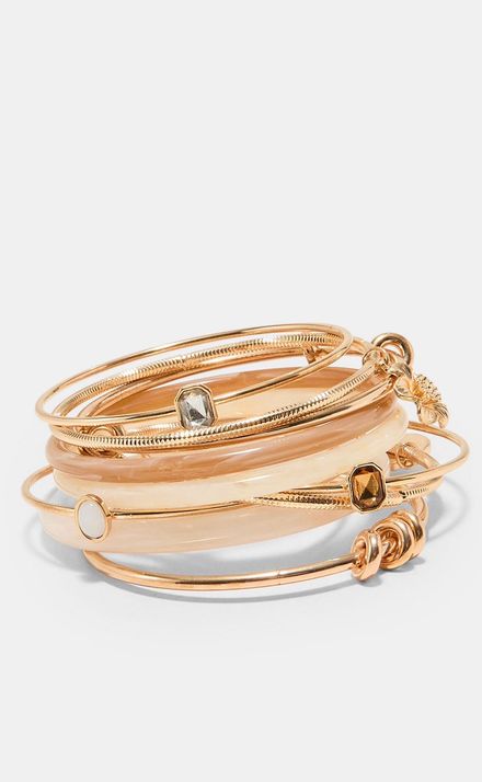 Stradivarius 10’lu çoklu charm bilezik