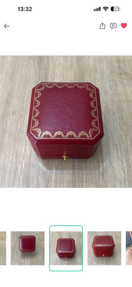 Cartier Mücevher Kutusu 2 adet