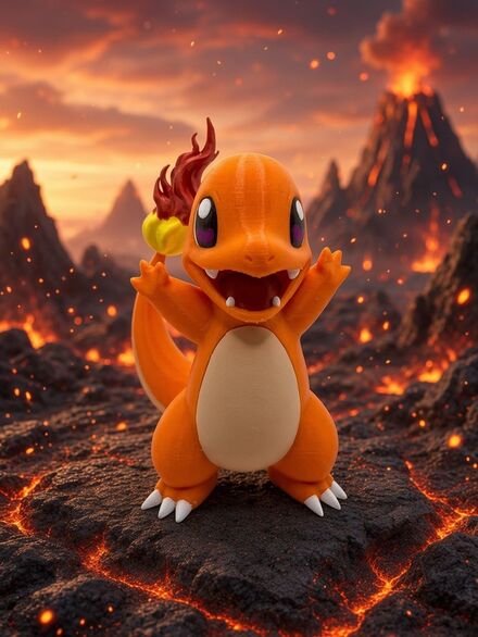 Pokemon Charmander Figür