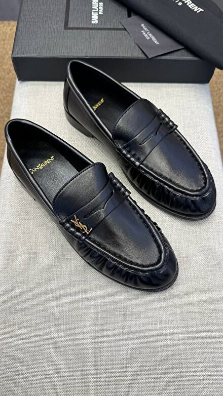 Saint Laurent Siyah Loafer Ayakkabı