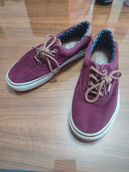 Vans Bordo Sneaker 36.5 numara