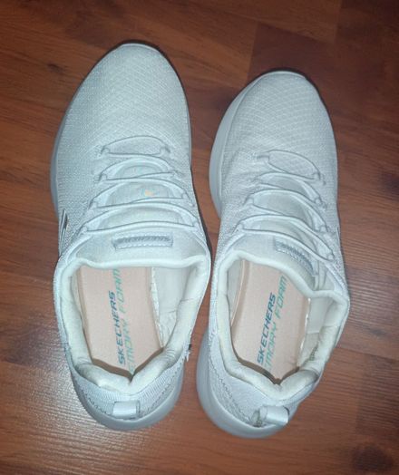 Skechers Beyaz Sneaker Ayakkabı