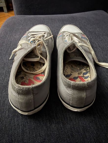 PS Paul Smith Gri Canvas Erkek Sneaker