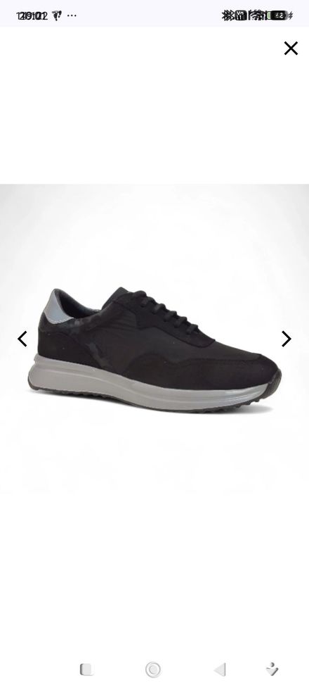 Siyah Shose Style Sneaker Erkek Ayakkabı