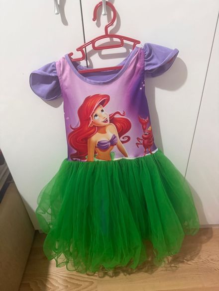 Ariel deniz kızı Kostüm Elbise