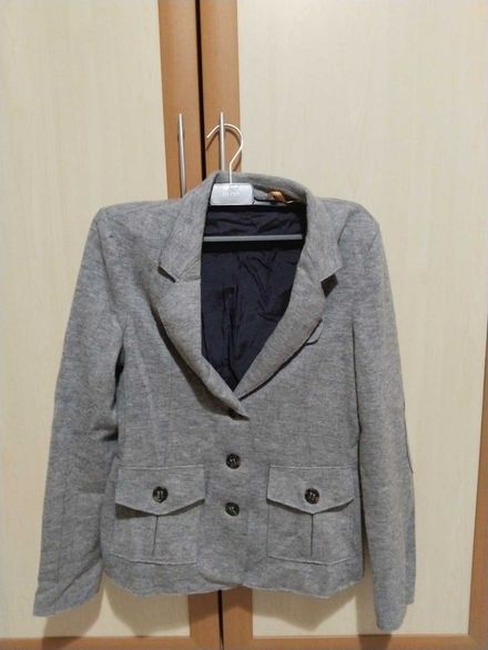 BOSS Gri Blazer Ceket