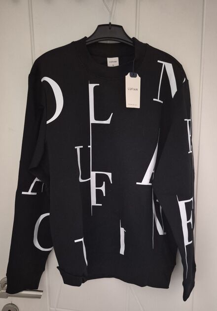 LUFIAN Siyah Sweatshirt