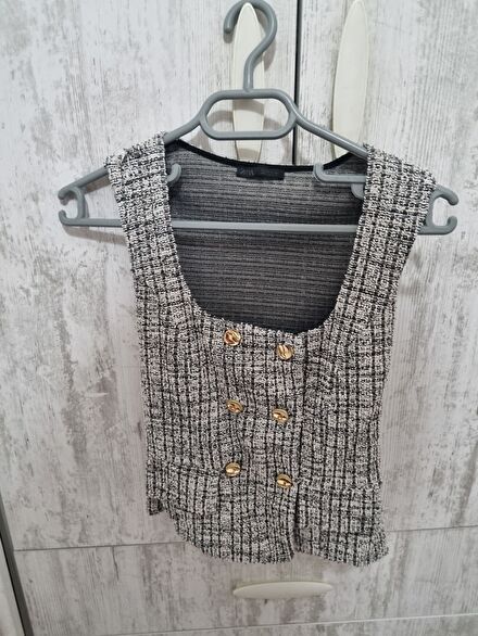 Zara blazer yelek üst