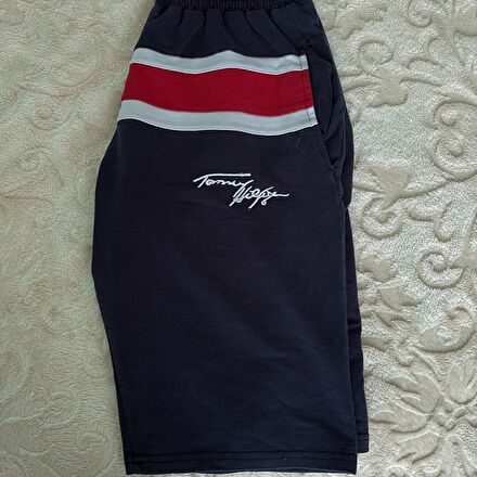 Tommy Hilfiger Siyah Spor Şort