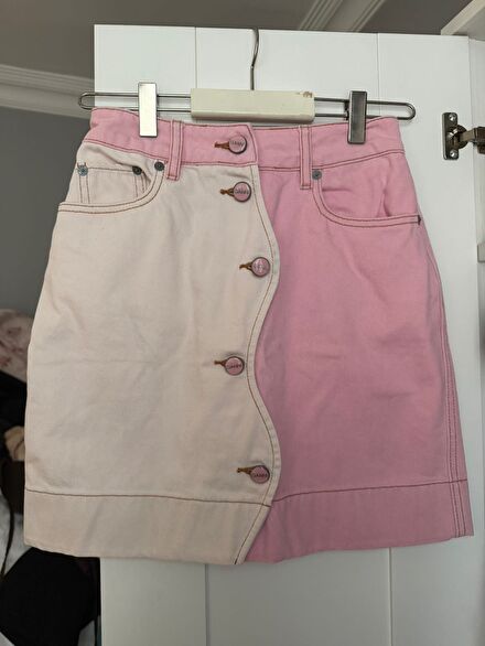 Ganni denim etek