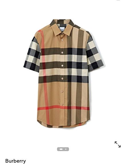 Burberry Ekose Gömlek
