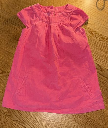 Pembe Kadife Elbise