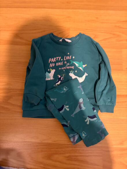 M&S Deniz Kızı Desenli sweatshirt tayt