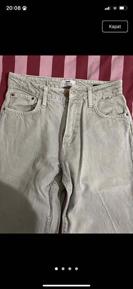 Mavi Bej Jean Pantolon