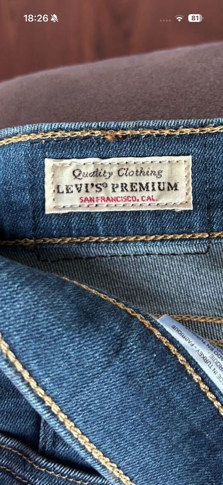 Levi's Premium Kot pantolon