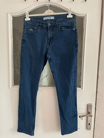 Lacoste Mavi Jeans Pantolon